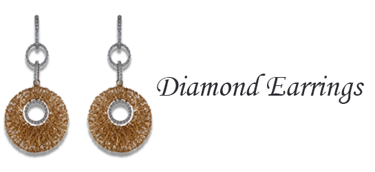 Stunning range of diamond earrings designed for women at the best possible rates in the market.