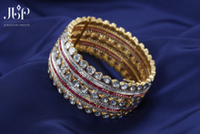 Load image into Gallery viewer, Infinite Grace Polki Bangle
