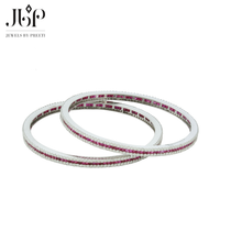 Load image into Gallery viewer, Royale Vibrant Diamond Bangles
