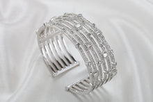 Load image into Gallery viewer, Fine designs Diamond Cuff Bracelet

