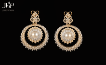 Load image into Gallery viewer, Fine Designs Diamond Dangle Earrings
