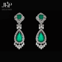 Load image into Gallery viewer, Grand Strands Diamond Dangle Earrings
