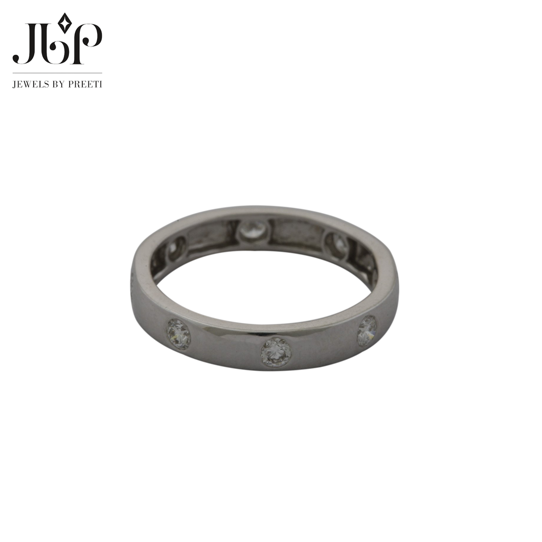 Conventional Diamond Band Ring
