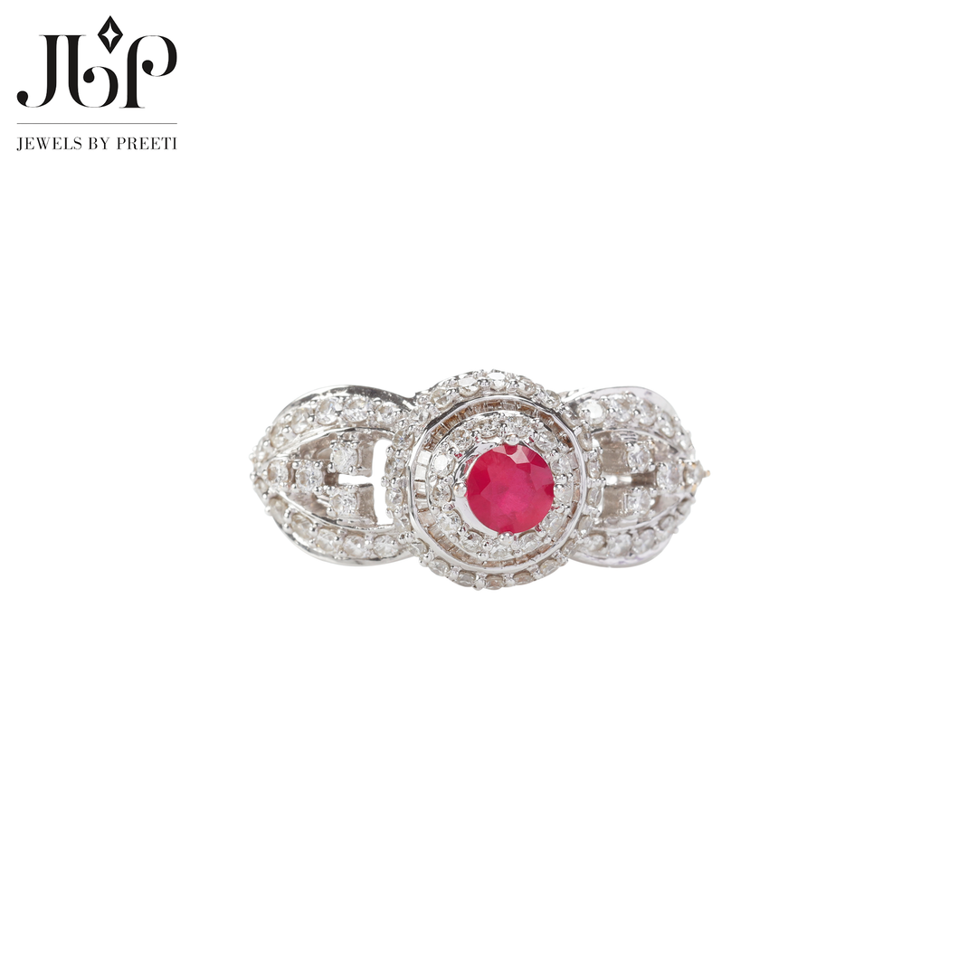 Ruby Appeal Diamond Ring