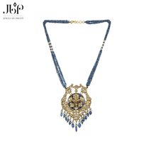 Load image into Gallery viewer, Sapphire Ecstacy Polki Necklace
