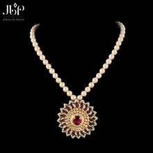 Load image into Gallery viewer, Royal Essence Bridal Polki Necklace
